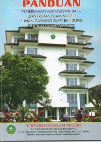 Image of Panduan Penerimaan Mahasiswa Baru Universitas Islam Negeri Sunan Gunung Djati Bandung