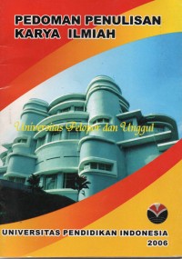 Image of Pedoman Penulisan Karya Ilmiah