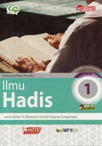 Image of Ilmu Hadis 1: untuk Kelas X Madrasah Aliyah Program Keagamaan