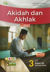 Image of Akidah dan Akhlak 3: untuk Kelas XII Madrasah Aliyah