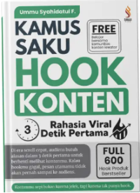 Image of Kamus Saku Hook Konten : Rahasia Viral 3 Detik Pertama