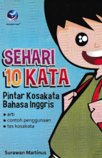 Image of Sehari 10 Kata, Pintar Kosakata Bahasa Inggris