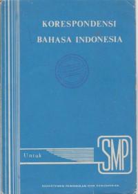 Image of Korespondensi Bahasa Indonesia