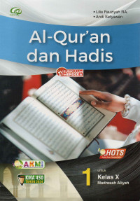 Image of Al-Qur'an dan Hadis 1: untuk Kelas X Madrasah Aliyah