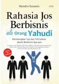Image of Rahasia Jos Berbisnis ala Orang Yahudi
