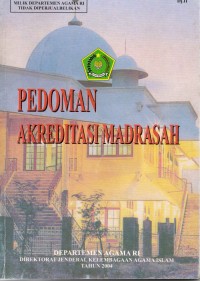 Image of Pedoman Akreditasi Madrasah